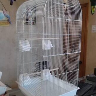 dome topped bird cage