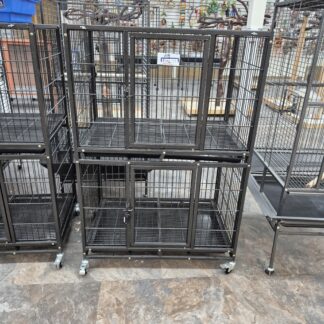 Double Animal Cage - top and bottom